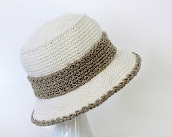 Crochet Pattern - Womens Hat - Bucket Hat - Sun Hat - Winter Hat - Boys, Girls - Baby, Toddler, Child, Teen, Ladies - Men's, Large, XL #118G