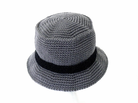 Crochet Pattern Boys Hat Mens Hat Sun Hat Bucket Hat Size Baby, Toddler,  Boys, Teen, Men's, Men's L, XL, Meadowvale Studio 118 