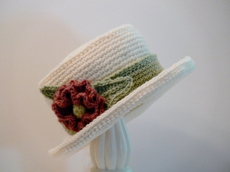 Crochet Pattern Sun Hat New York Pork Pie Hat Summer Etsy