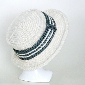Crochet Pattern Boater Hat Sizes Baby Toddler Child - Etsy