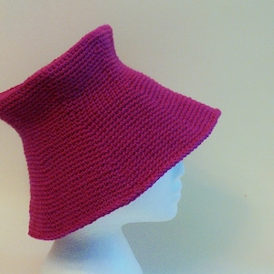 French Vogue Hat - Womens Hat - Girls Hat - Bucket Hat -Summer Hat, Wide Brim, Toddler, Girl, Teen, Womens M, L, XL, Meadowvale Studio #214
