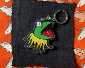 Kermit Keychain/Acrylic Muppet Keychain