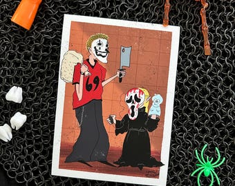 Candy Kids 5"x7" Print/Bad Guys Club Art Print