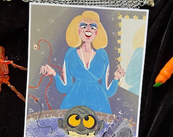 Would You Die For Me?! print. The Addams Family Values 8x10 Print