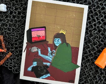 X-Ray Kids 5"x7" Print/Bad Guys Club Art Print