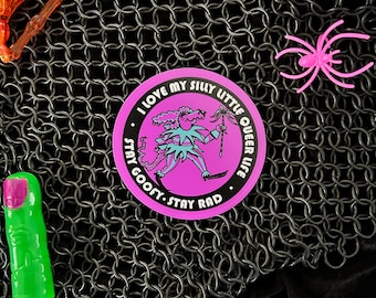 Silly little queer life 3” Sticker