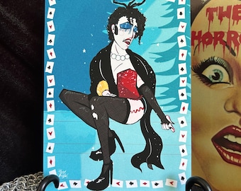 Cards of Sorrow 5x7" Print/ Original RHPS Art
