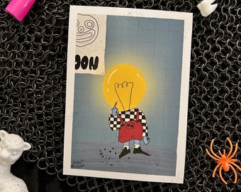 Bolt Boy 5"x7" Print/Bad Guys Club Art Print