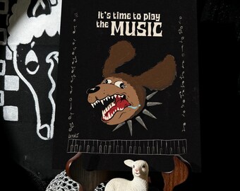 It’s time to play the music print. Rowlf 8x10 Print
