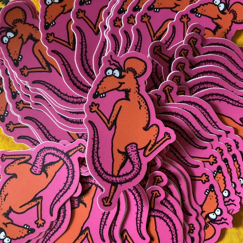 Rat Fink Sticker - Etsy
