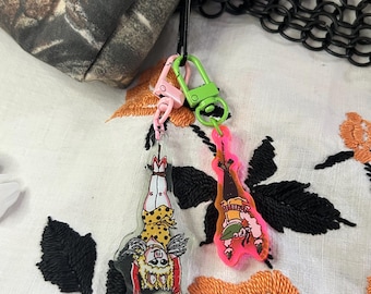 Puppet Treasure Island Bag Charm/Keychain