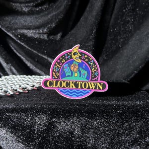 Clock Town Sticker / Zelda + Pleasure Island Decal