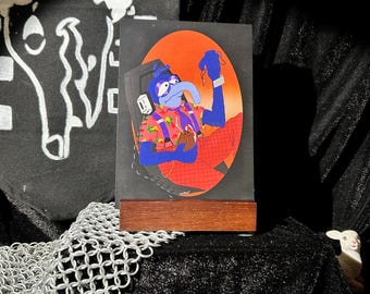 Gonzo Jacoby 5"x7" Print/Twin Peaks + Muppets Art Print