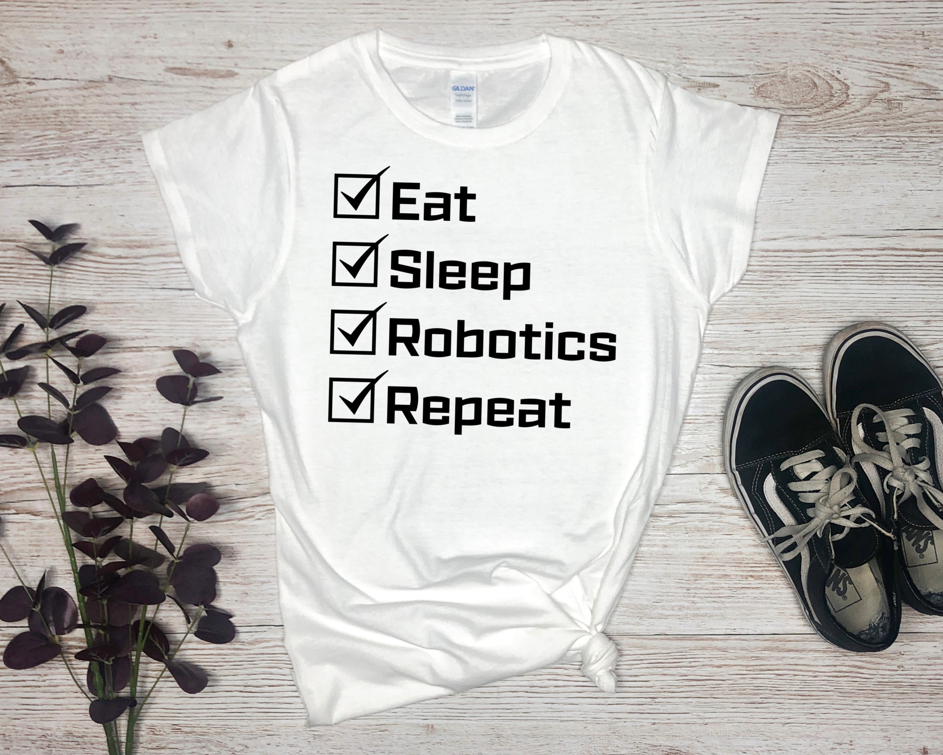 Eat Sleep Robotics Repeat Digital PNG Cut File JPEG - Etsy