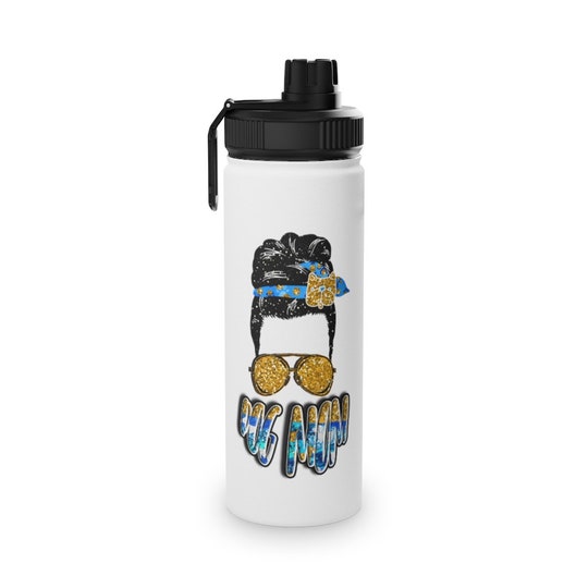 Dog Mom Stainless Steel Water Bottle, Sports Lid, Dog Mama