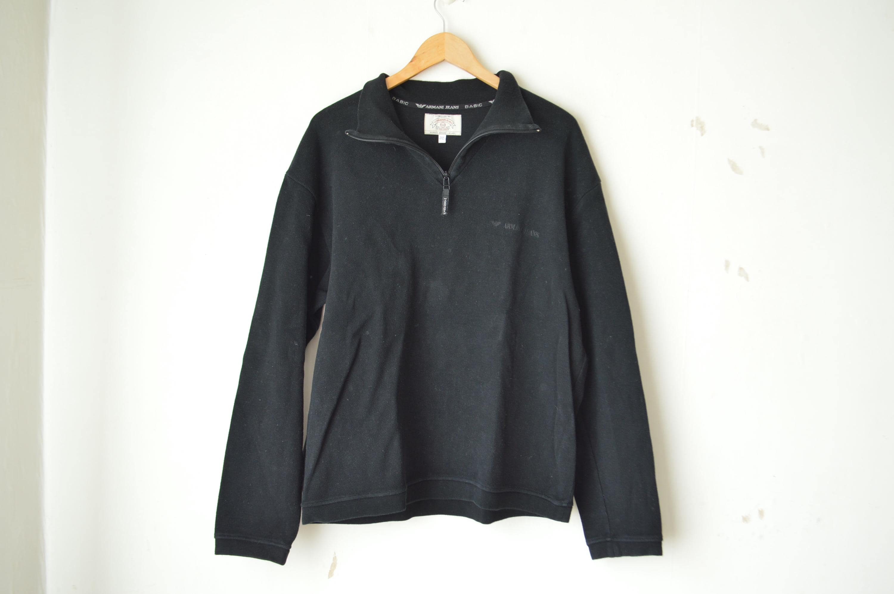 90s armani jeans wool knit polo ニットポロ 90s armani jeans wool knit polo ニットポロ Giorgio Armani English