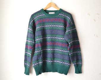 Vintage 90s Polo Ralph Lauren Knit Sweater – Palm Tree Sailboat