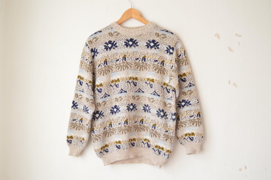Norway 1963 Beige Polyester Women Sweatshirt