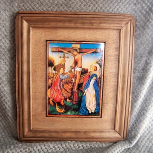 Crucifixion Painting Replica – Handcrafted wall art - Movie props collectors