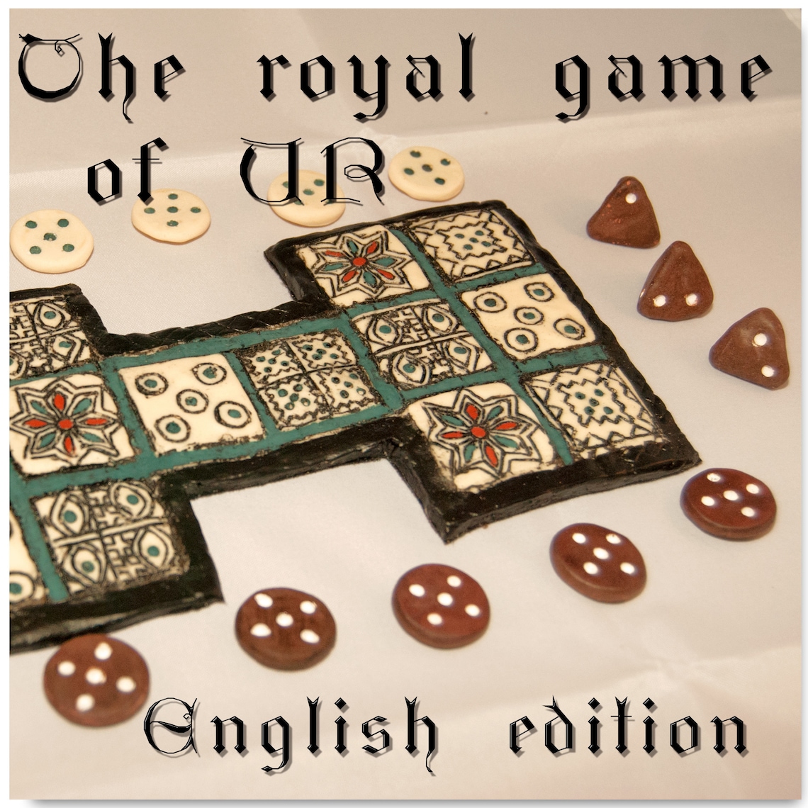 Royal Game of Ur board game English edition Etsy