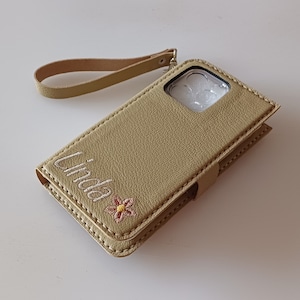 Funda para dos teléfonos, funda para iPhone 15, funda con dos billeteras para dos teléfonos, funda para iPhone 12 Pro, billetera para teléfono, 13 Pro Max, funda de cuero, iPhone 15, iPhone 13