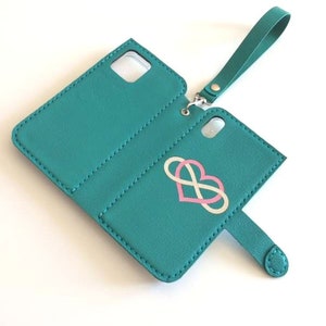 Funda para iPhone 12, billetera doble para teléfono, billetera para iPhone 15, funda para teléfono doble, Día de San Valentín, funda billetera para iPhone XR, funda billetera de cuero para iPhone