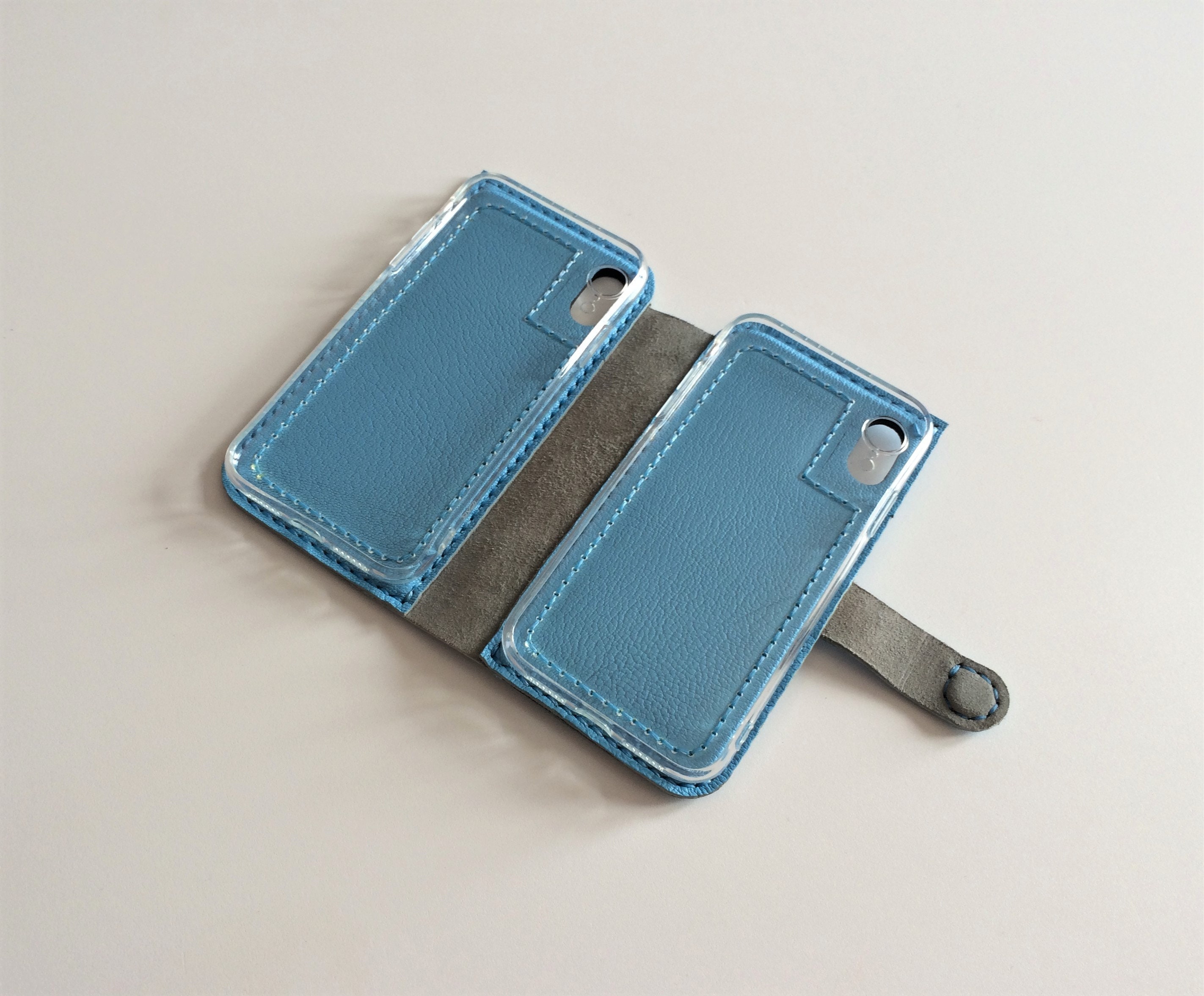Dual phone wallet iphone 12 pro wallet double phone case Etsy