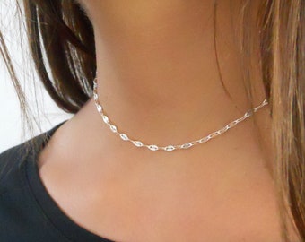 Everyday Sterling Silver Chain Choker