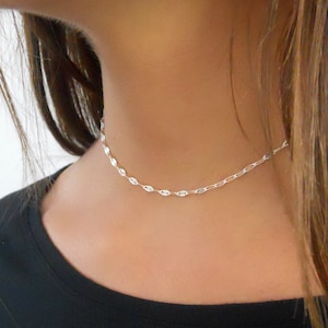 Everyday Sterling Silver Chain Choker