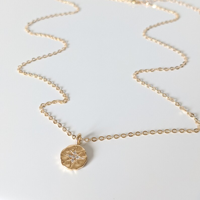 Gold Charm Necklace Gold Necklace for Women Gold Chain Etsy