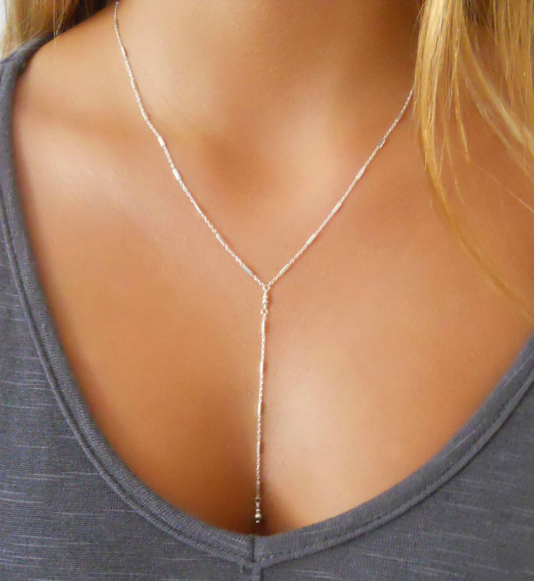 Collier fil Gulia Argent délicat et discret style casual