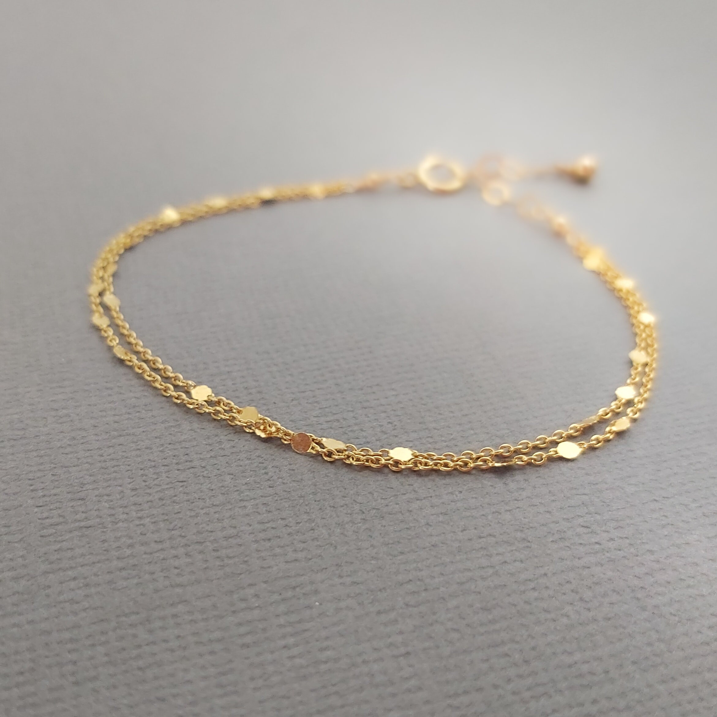 Dainty Gold Bracelet Layered Bracelet 