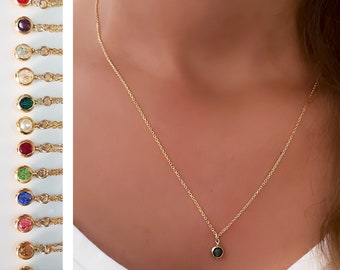 Gold Choker Necklace for Women, Dainty Choker Necklace, Gold Chain