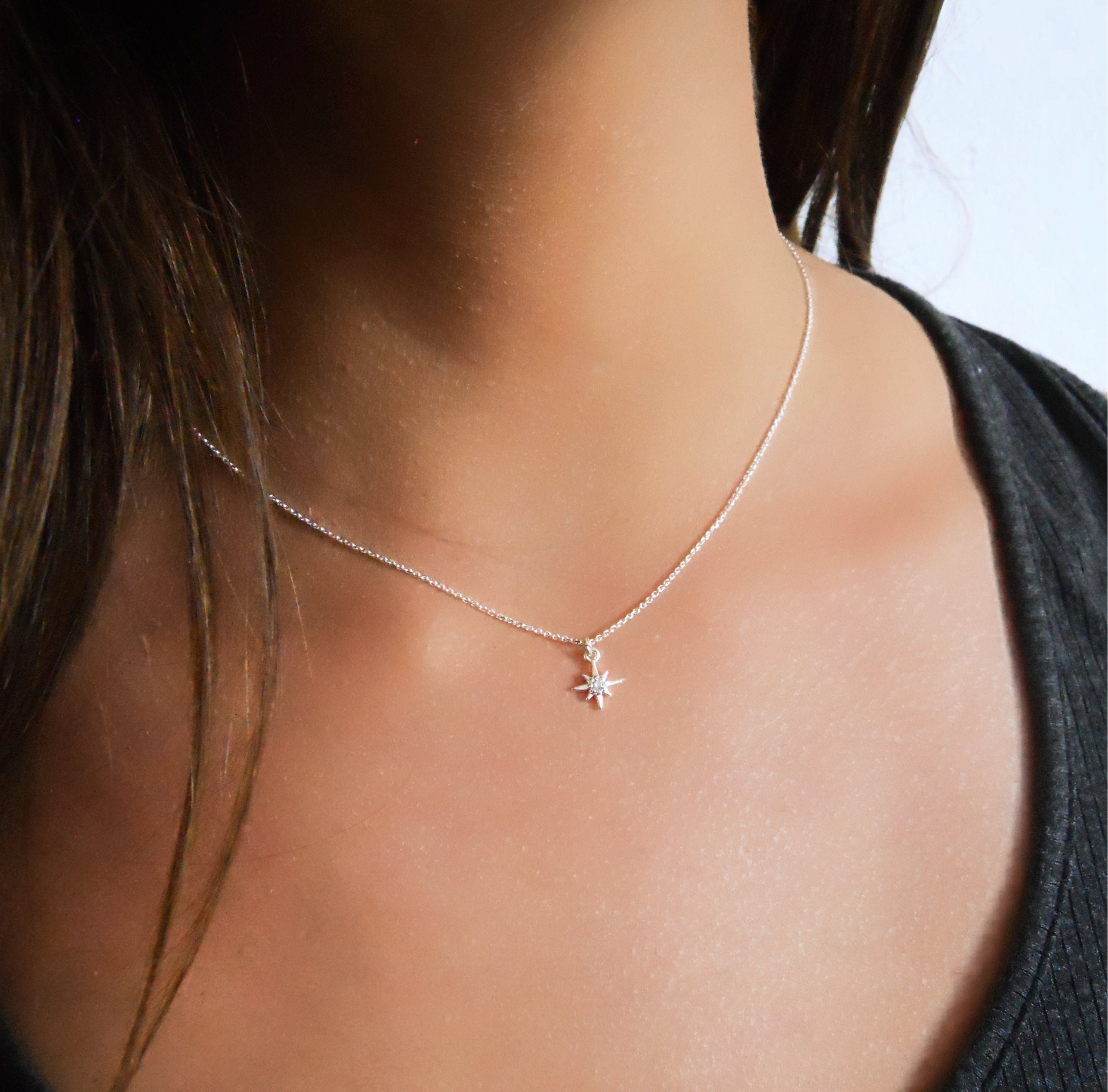 Etsy north star necklace deals