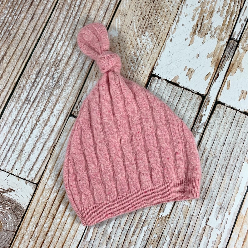 cashmere baby hat