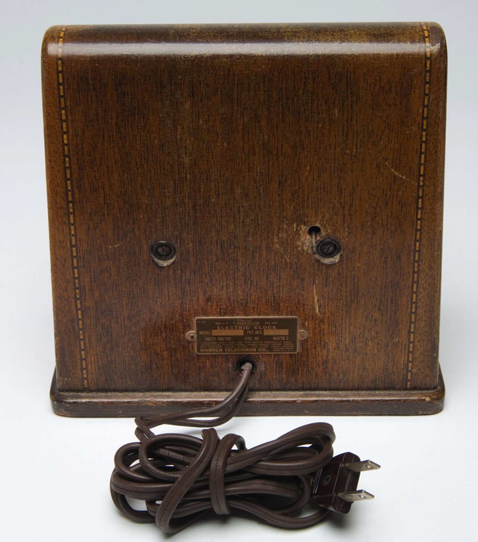 Vintage 30's Telechron model no.4F61 electric clock. Etsy