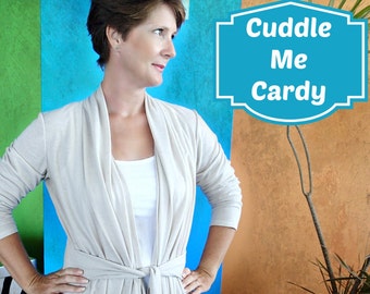 Cuddle Me Cardy  - PDF Sewing  pattern