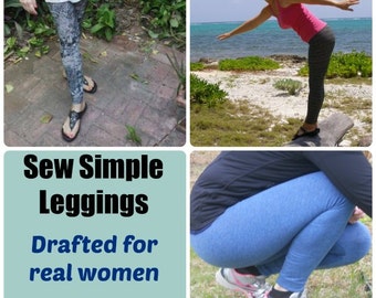 Sew Simple Leggings - PDF Sewing  pattern