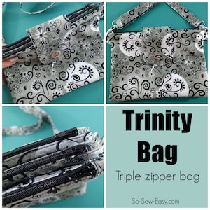 El bolso Trinity - Patrón de costura PDF