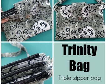 The Trinity Bag  - PDF Sewing  pattern