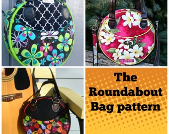 Roundabout Bag - PDF Sewing  pattern