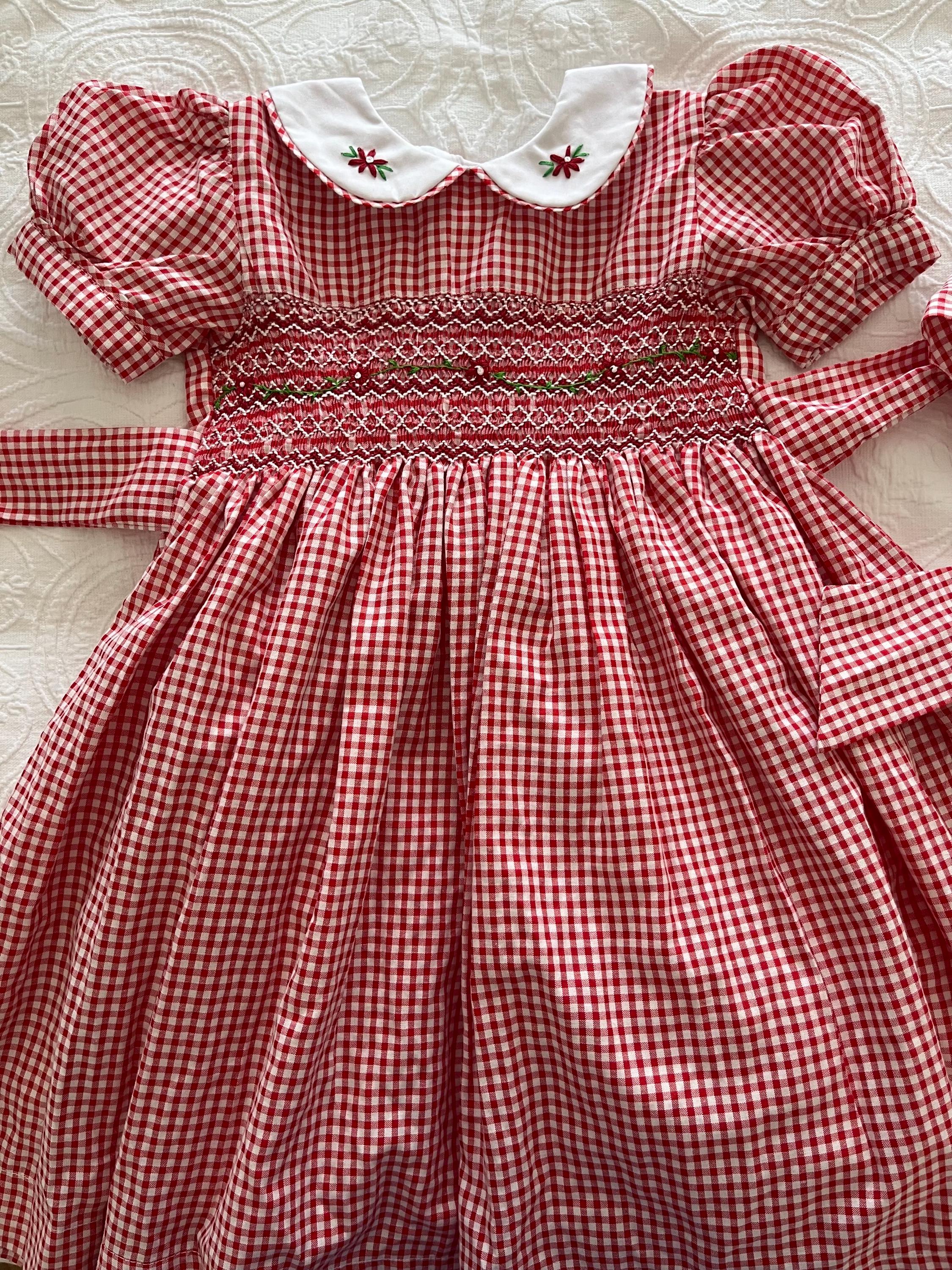 The Danni Dress in Red Gingham