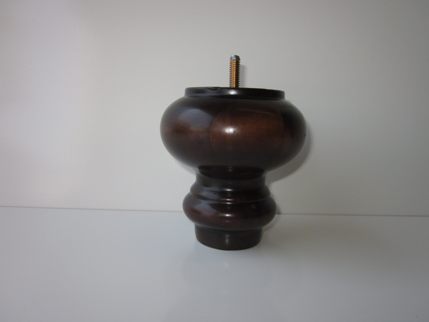 4.5 Wood Tapered Turned Furniture Leg Set of 4 Etsy