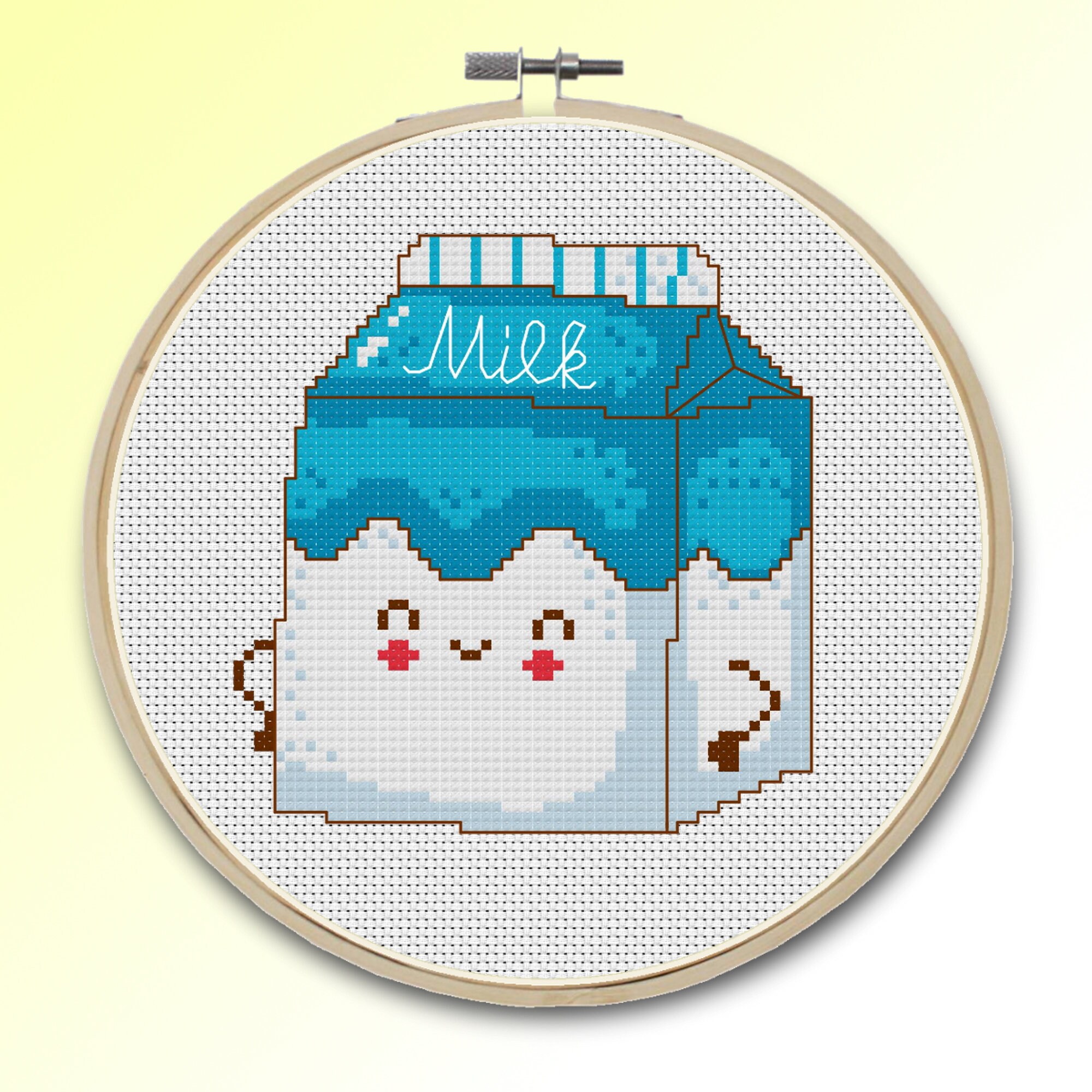 Kawaii Food Cross Stitch Pattern PDF Set of 9 Each Approx - Etsy UK