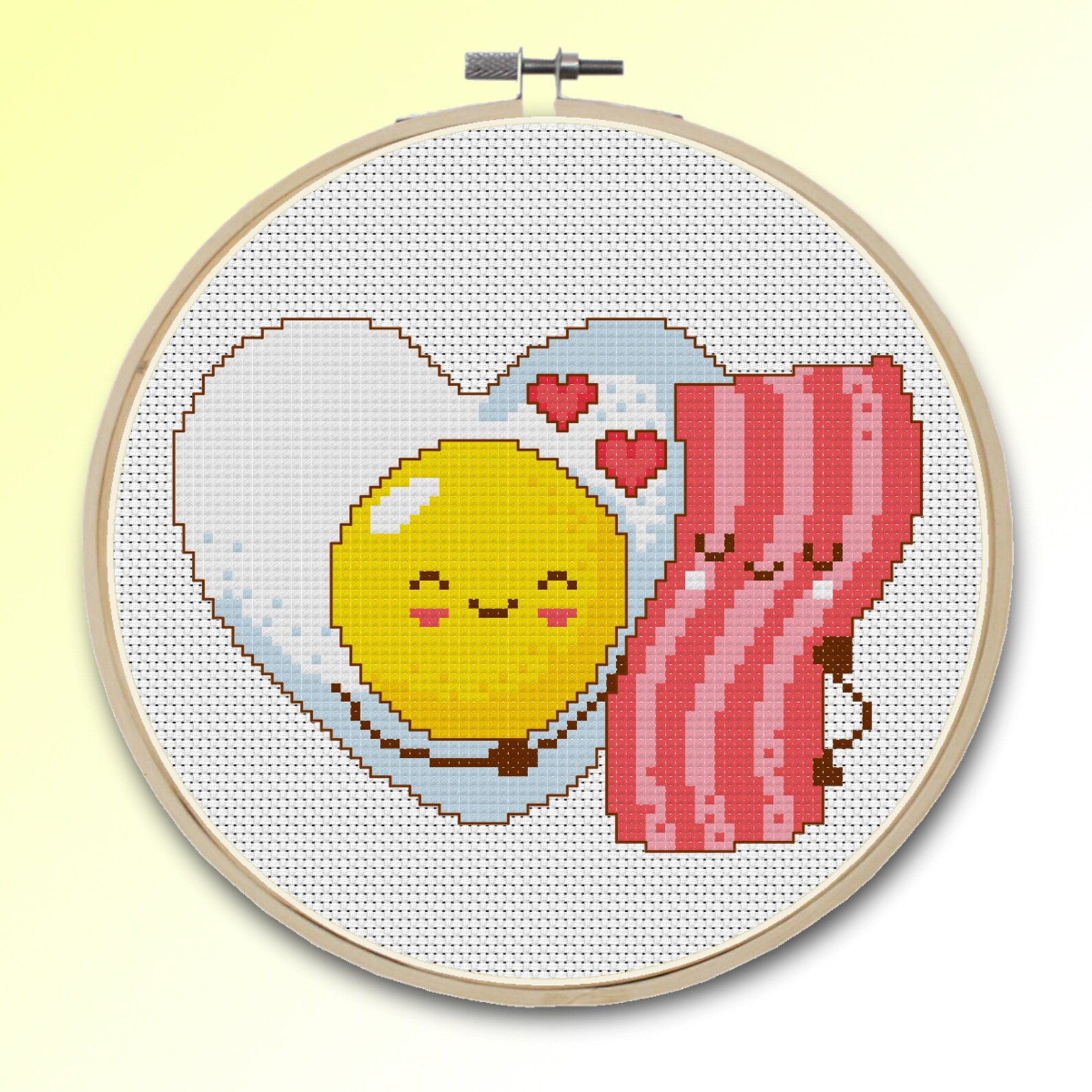 Kawaii Food Cross Stitch Pattern PDF Set of 9 Each Approx - Etsy UK