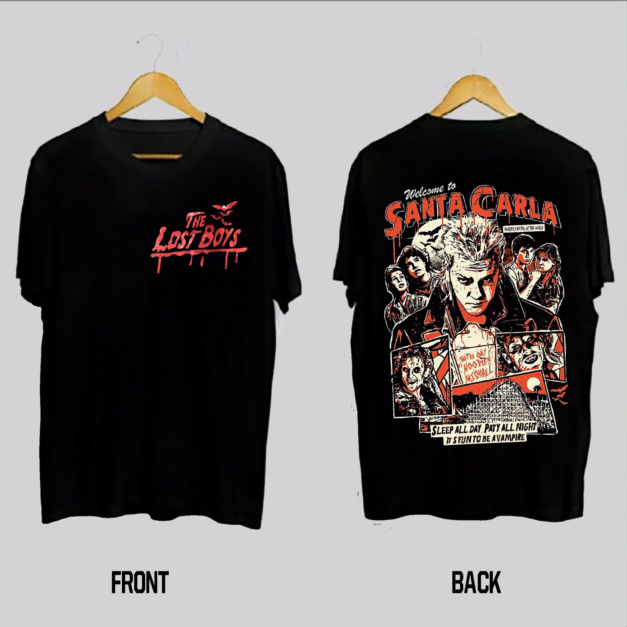 Discover 2 Sides - The Lost Boys Halloween Shirt, The Lost Boys Movie Shirt