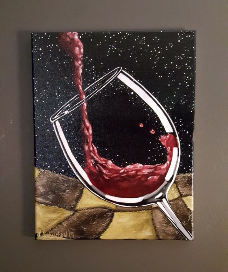 Wine Themed Decor Fireplace Decor Wine Gift Etsy