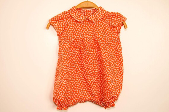 baby orange jumpsuit