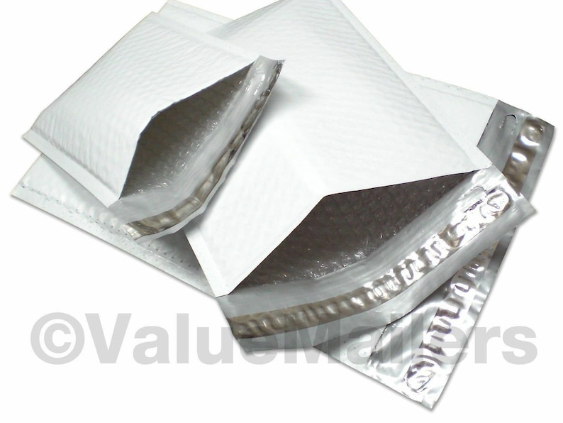 #1 7.25x12 Bubble Mailers Padded Envelopes Airjacket Brand Poly 100