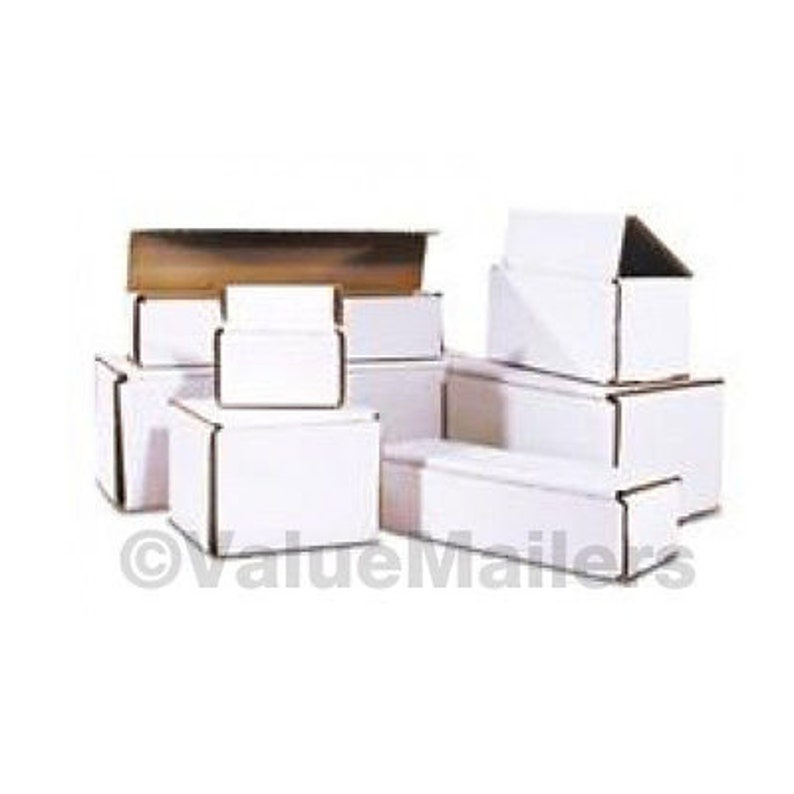 100-3 x 3 x 3 White Corrugated Shipping Mailer Packing Box Boxes